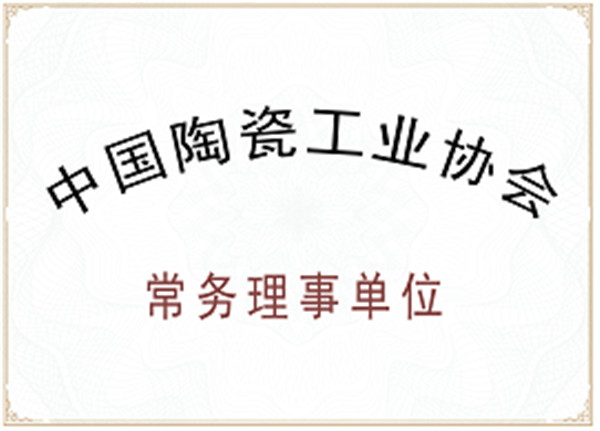 中國(guó)陶瓷工業(yè)協(xié)會(huì)證書(shū)